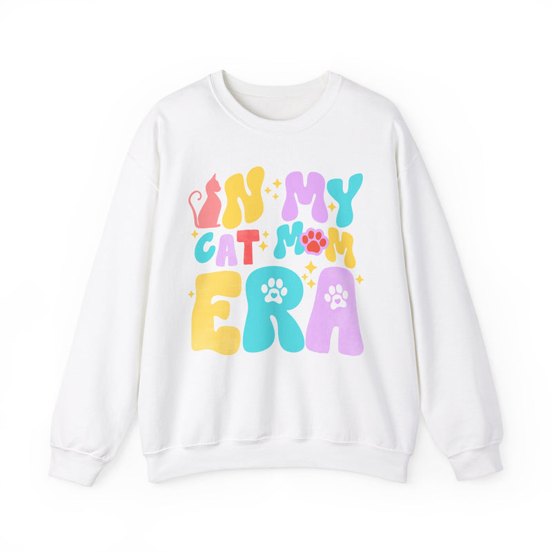 iN mY cAT mOM eRA Unisex Heavy Blend™ Crewneck Sweatshirt