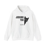 jUDGING yOU sILENTLY Unisex Heavy Blend™ Hooded Sweatshirt